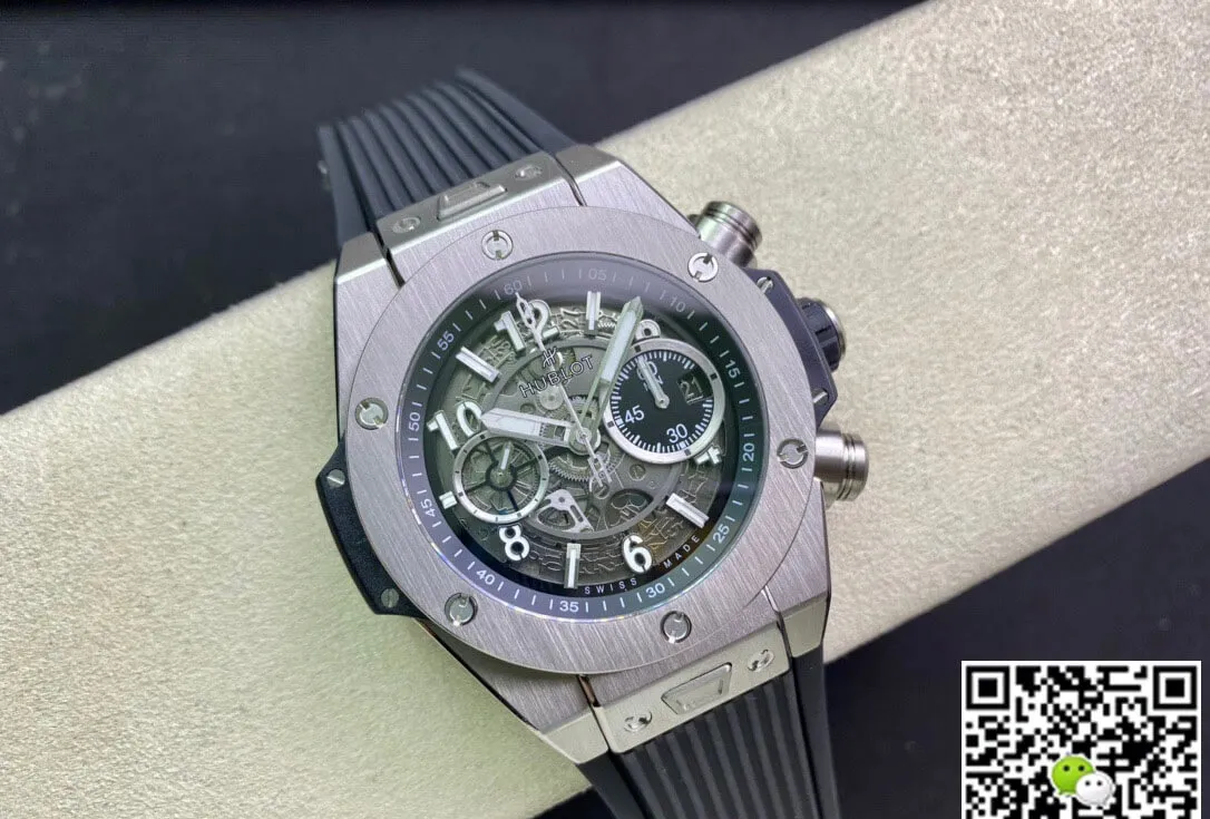 Hublot Big Bang 421.NX.1170.RX ZF Factory 1:1 Best Edition Replica Watch Black Strap